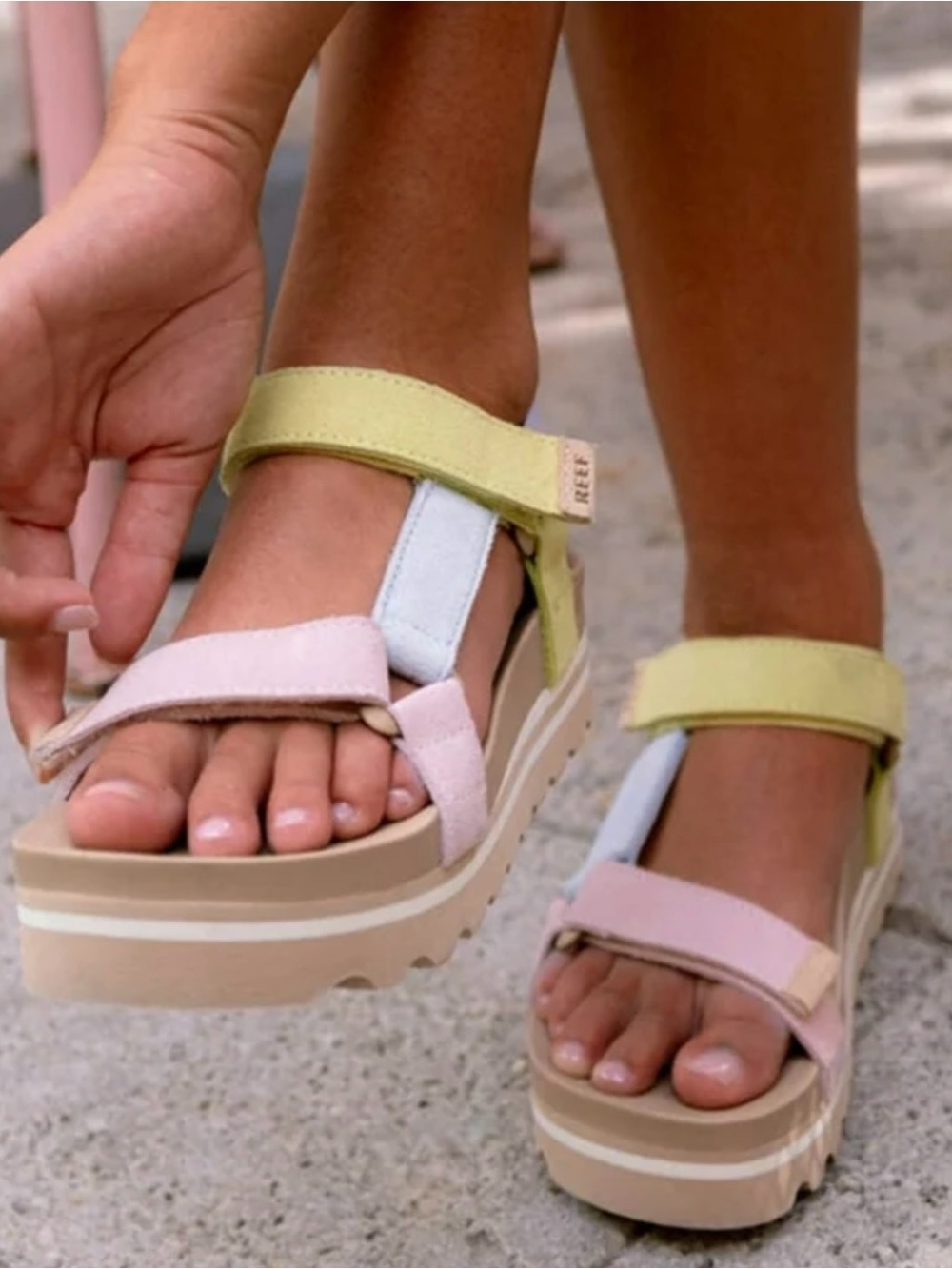 Reef The Cushion Rem Hi Sandal Sz 9